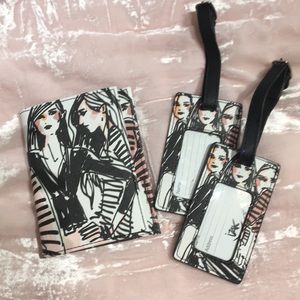 Izak Passport Holder & Matching Luggage Tags